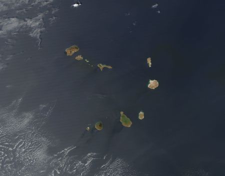 NASA images of Cape Verde
